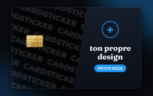Petite puce – À personnaliser - sticker pour carte