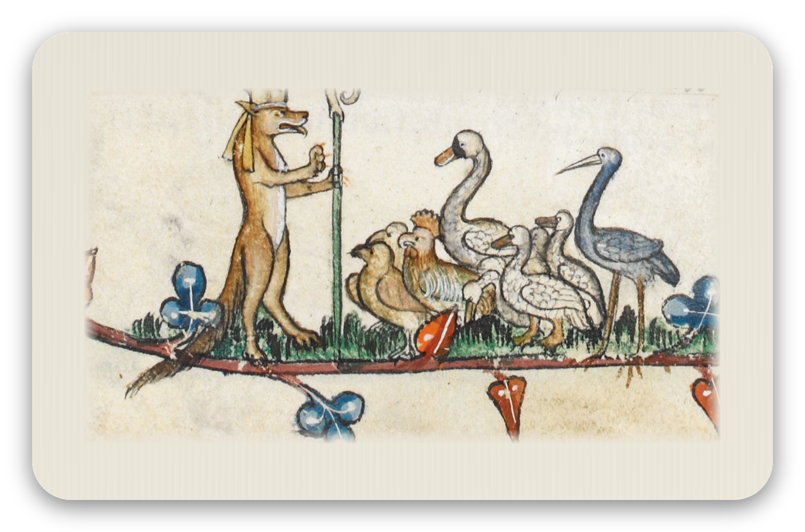 The Fox Preaches to the Geese