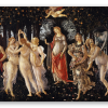 Le Printemps - sticker pour carte