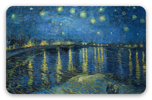 La Nuit étoilée sur le Rhône