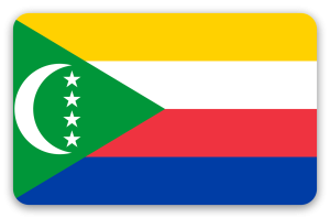 Comores - sticker pour carte