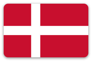 Danemark - sticker pour carte