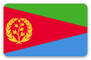 Érythrée - sticker pour carte