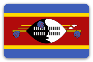 Eswatini - sticker pour carte