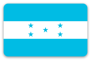 Honduras - sticker pour carte