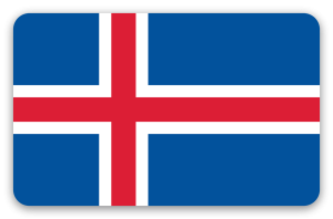 Islande - sticker pour carte