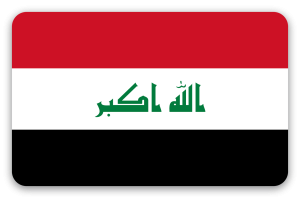 Irak - sticker pour carte