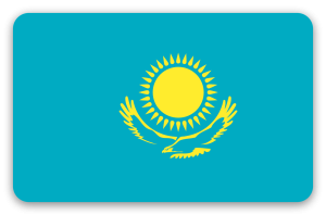 Kazakhstan - sticker pour carte