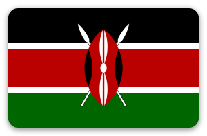 Kenya - sticker pour carte