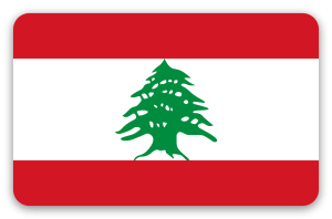 Liban - sticker pour carte