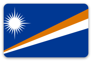 Îles Marshall - sticker pour carte