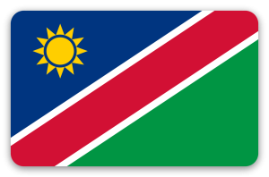 Namibie - sticker pour carte