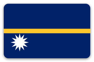 Nauru - sticker pour carte