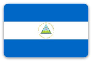 Nicaragua - sticker pour carte