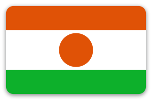 Niger - sticker pour carte