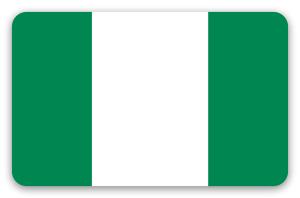 Nigéria - sticker pour carte