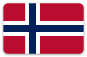 Norvège - sticker pour carte