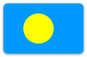 Palaos (Palau) - sticker pour carte