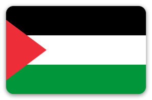 Palestine - sticker pour carte