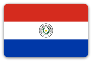 Paraguay - sticker pour carte