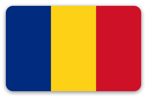 Roumanie - sticker pour carte