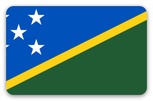 Îles Salomon - sticker pour carte