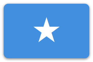 Somalie - sticker pour carte