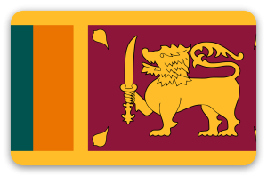Sri Lanka - sticker pour carte