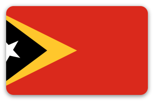 Timor oriental - sticker pour carte