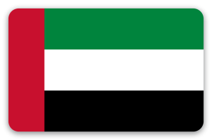 Émirats arabes unis - sticker pour carte