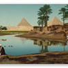 Les pyramides vers 1900