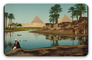 Les pyramides vers 1900