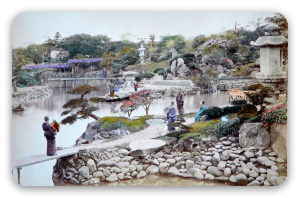 Jardin japonais vers 1890
