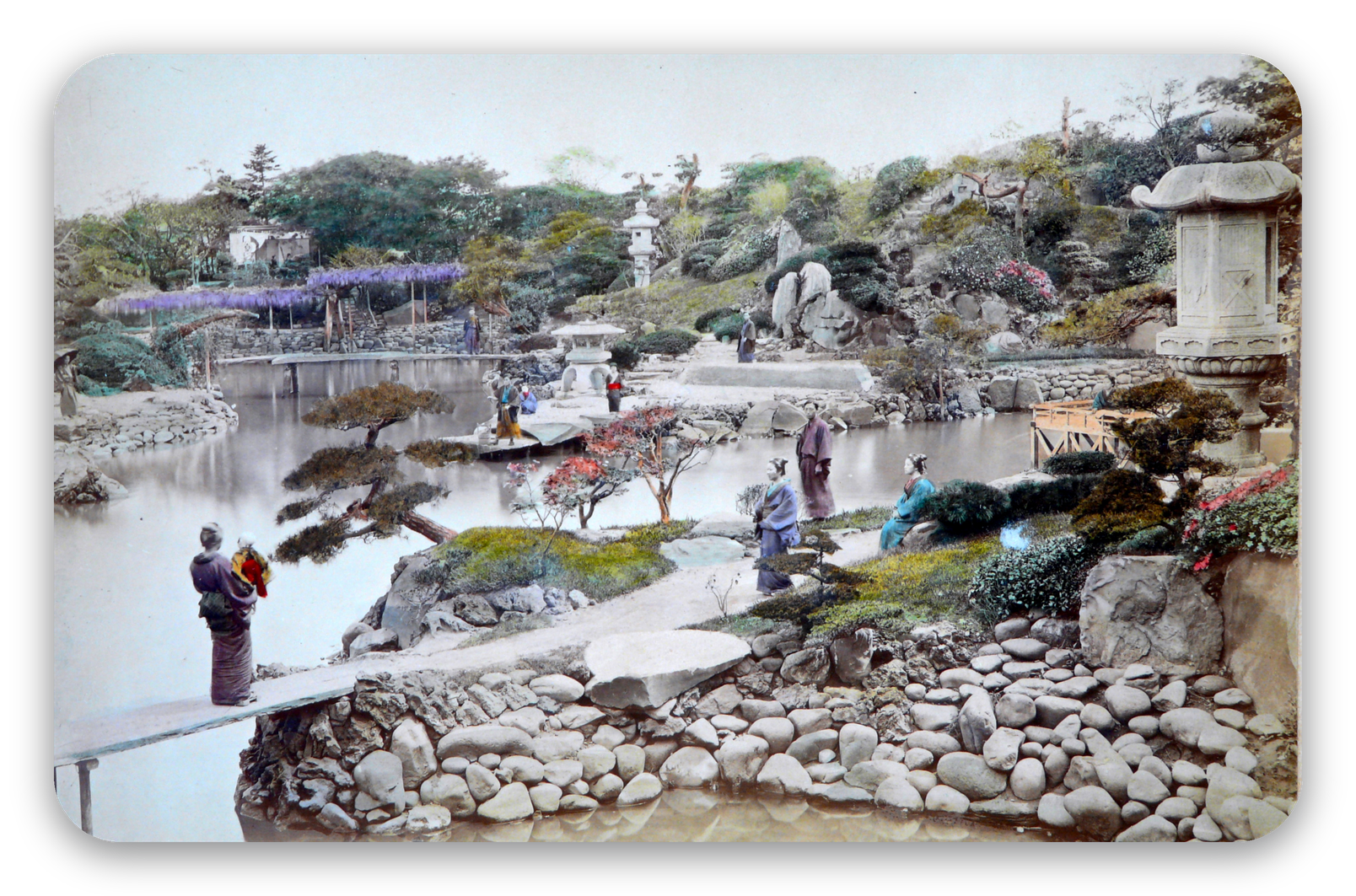 Jardin japonais vers 1890