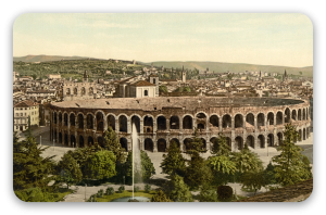Vérone vers 1900