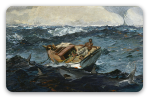 Le Gulf Stream - sticker pour carte