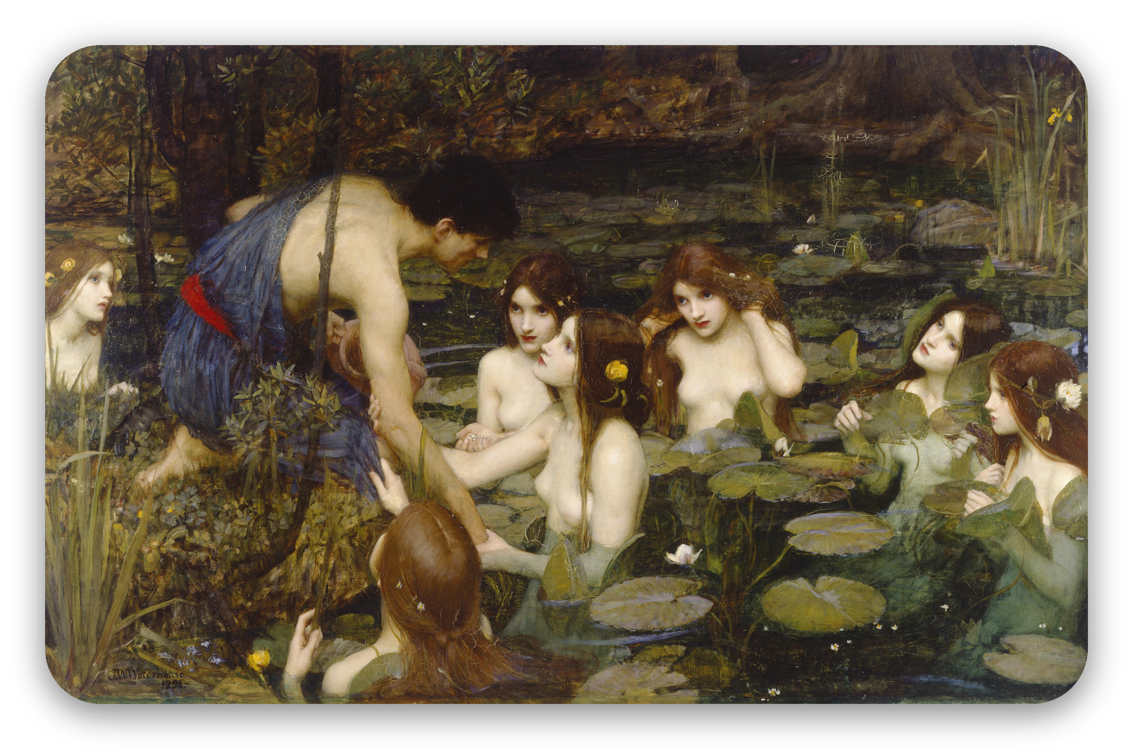 Hylas et les Nymphes