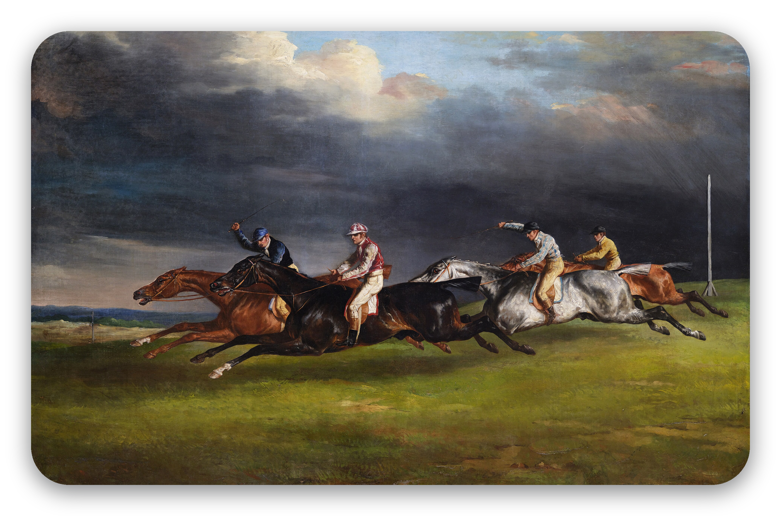 Le Derby de 1821 à Epsom